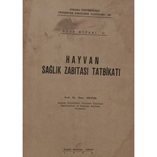 Kişisel Yayınlar Hayvan Sağlık Zabıtası Tatbikatı - Ömer Ertürk - 2.el Kitap