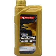 Petrol Ofisi Maxima Cx 5W-30 1 Lt Motor Yağı 2026 Üretim