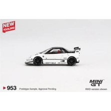 Bl 953 Minigt Mazda Az-1 Liberty Walk LB40 Beyaz 2024 Tokyo Auto Salon 1/64 Model Araba