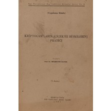 Kişisel Yayınlar Kriptogam'ların (Çiçeksiz Bitkilerin) Pratiği - Prof. Dr. Necmettin Zeybek - 2.el Kitap