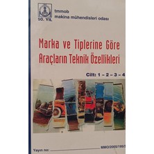 Kişisel Yayınlar Marka ve Tiplerine Göre Araçların Teknik Özellikleri Cilt 1-2-3-4 - 2.el Kitap