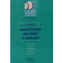 Kişisel Yayınlar Mükellefiyetlerin Sona Ermesi ve Kurumlaşma - Hızır Tarakçı - 2.el Kitap