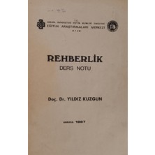 Kişisel Yayınlar Rehberlik Ders Notu - Yıldız Kuzgun - 2.el Kitap