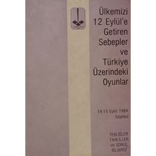 Kişisel Yayınlar Ülkemizi 12 Eylül'e Getiren Sebepler ve Türkiye Üzerindeki Oyunlar - Komisyon - 2.el Kitap