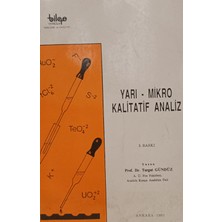 Kişisel Yayınlar Yarı - Mikro Kalitatif Analiz - Prof.dr.turgut Gündüz - 2.el Kitap