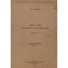 Kişisel Yayınlar Denel Fizik Laboratuvar Deneyleri - Ismet Ertaş - 2.el Kitap