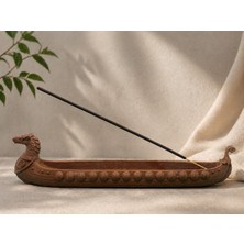 Tütsülük, Tütsü Standı, Incense Holder, Dekoratif Tütsülük, Viking Tütsülük, Gemi Tütsülük, Meditasyon Tütsülük, Ev Dekor, Aromaterapi, Tütsü Kabı