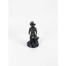 Craftel Dragon Ball Z Goku Gümüş Kaplama 10 cm Anime Koleksiyon Figürü