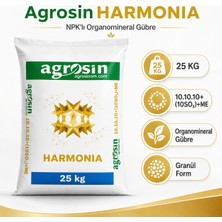 Agrosin Harmonia 10+10+10+10 So3 Organomineral Taban Gübresi (25KG)