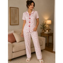 Miss Nilens Soft Bukle Kumaş Rahat Kesim Pijama Takımı