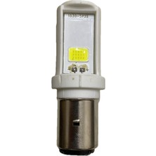 Ledsen MT-B20LD-4 BA20D Bosch Tipi LED Motosiklet Far Ampulü 20W 2400LM 9-85V Beyaz