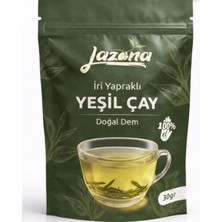Lazona El Yapımı Iri Yapraklı Yeşil Çay 30 gr – Katkısız, Antioksidan Kaynağı, Sadece Üst Yapraklar, Geleneksel Üretim