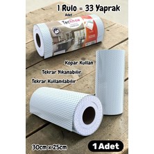Technow Softtex 33 Yaprak Kopar Kullan Rulo Hassas Temizlik Bezi 27X30CM 1 Adet