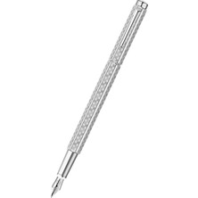Caran D'ache Ecridor Damier Grey Silver Dolma Kalem 958.566