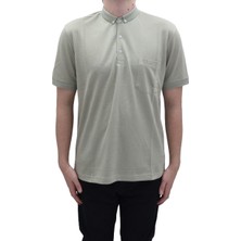 Santa Fistan Store Erkek Düz Klasik Kesim Rahat Kalıp Tek Cepli Polo Yaka T-Shirt