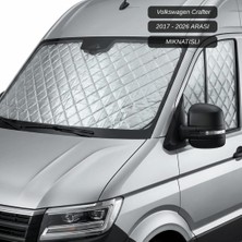 Camperial Motokaravan Ön ve Yan Camlar Için Isı Yalıtım Güneşlik Volkswagen Crafter