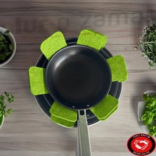Olur O Zaman Keçe Tava ve Tencere Koruyucu - Çizilme Önleyici Ayırıcı 6 Adet