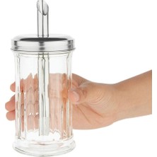 BOHONEST Toz-Dökme Şekerlik - Akıtmalı Şekerlik, Cam Şekerlik - 310 ml
