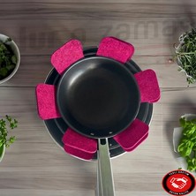 Olur O Zaman Keçe Tava ve Tencere Koruyucu - Çizilme Önleyici Ayırıcı 6 Adet