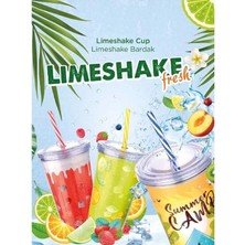 Colezium Cool Lime Bardağı - Limeshake Bardak 600 ml
