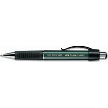 Faber-Castell Grip Plus Tükenmez Kalem Yeşil 1 Adet Ergonomik Tutma Özelliği ile
