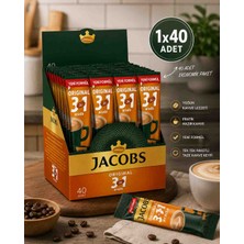 Jacobs 3’ü 1 Arada Hazır Kahve 40’lı Ekonomik Paket