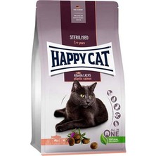 Happy Cat Sterilised Atlantik Lachs Premium Kedi Maması 10 kg Somonlu Lezzetli Besleyici