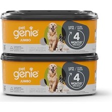 Peri Store Pet Genie Dolum 2'li Paket - 8 Aya Kadar Tedarik - Nihai Koku Kontrolü Köpek Kakası Torbaları