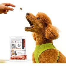 Peri Store Petpops Aç Bitir Tavuk Yürek Freeze Dry Kedi & Köpek Ödül Maması –%100 Doğal ve Katkısız