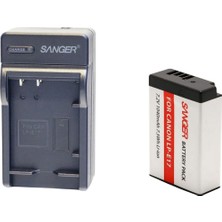 Pdx,canon ile Uyumlu LP-E17 Fotoğraf Makinesi Bataryası ve Şarj Cihazı.