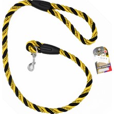 Euro Dog Ilkeshop Eurodog Köpek Uzatma 18MM x 120CM Sarı Siyah