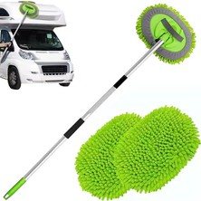 Peri Store Toptan Araba Yıkama Fırçası,araba Mopu, Paspas Temizleme Aleti Uzun Saplı Yıkama Detaylandırma Fırçası,mikrofiber Temizleme Aleti Seti Fırça Arabalar Araç Için Çiziksiz Temizleme Seti