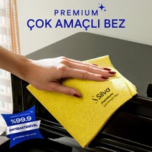 Silva Ultrafiber Premium Çok Amaçlı Bez – Sarı (38x35 cm)