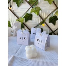 Deha Parti 10 Adet Süslemeli Mini Bubble Mum,nikah Şekeri,doğum,sünnet,düğün,nişan