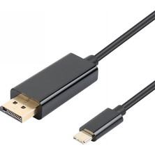 Alfais 4467 Type C USB 3.1 To Displayport Çevirici Adaptör Kablosu Uyumlu Yüksek Performans