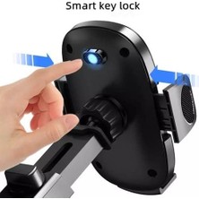 Peri Store Htt-53 Otomatik Klipsli Araba Telefon Tutucu Ayarlanabilir Cam ve Torpido Için Yüksek Kalite Tutucu