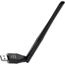 Peri Store 300 Mbps 2.4ghz/6ghz Dual Band Alıcı Verici USB Wifi 6 Adaptör