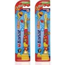 Peri Store Minno Kum Saatli Çocuk Diş Fırçası Soft (2 Paketi)
