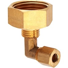 Peri Store Lasco 17-8387 3/4 Dişi Bahçe Hortumu Ipliği 1/4-Inç Sıkıştırma Pirinç 90 Derece Ell/dirsek