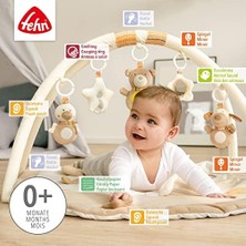 Peri Store 3 Boyutlu Aktivite Battaniyesi ve Oyun Matı, 5 Çıkarılabilir Oyuncaklı, 0+ Yaş, Gökkuşağı