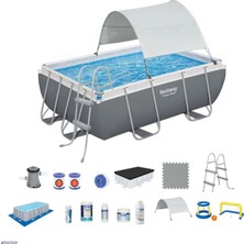 Bestway Gölgelikli Prefabrik Havuz Seti 282X196X84CM BW568 56629