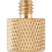 Peri Store 3/8 Inç Vidasını 1/4 Inçe Dönüştürücü Vida Adaptörü, Altın