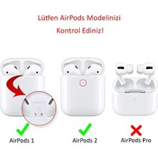 Peri Store Airpods 1–2–3 ve Airpods Pro 1–2 Uyumlu Manyetik Silikon Kılıf – Masa ve Yatak Başı Sabitleme, Esnek Ince Tasarım, 3m Manyetik Disk ve 20 cm El Ipi Hediyeli Beyaz