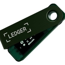 Peri Store Ledger S Plus Zümrüt Yeşili Kripto Para Cüzdanı