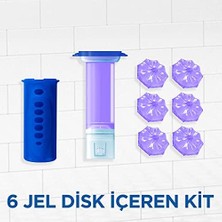 Peri Store Mr Muscle Lavanta Kokulu Klozet Jeli (1 Tüp x 6 Jel Disk)