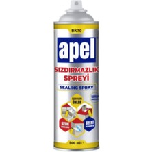 Peri Store Apel Su Sızdırmazlık Su Geçirmezlik Su Izalasyon Sızıntı Önleyici Kauçuk Yüzey Kaplama Sprey Şeffaf 500 ml