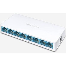Peri Store MS108, 8-Port 10/100MBPS Desktop Switch