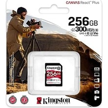 Peri Store 256GB Sdxc React Plus Uhs-Iı 300R/260W U3 V90 Full Hd/4k/8k