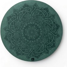 Rebuwo Desenli Yuvarlak Tpe Mat 5 mm Yeşil