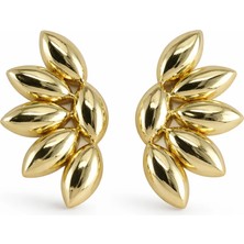 Felix Accessories Noble Leaf Gold Küpe
